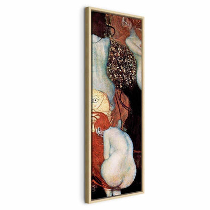 Leinwandbild - Gustav Klimt – Goldfish