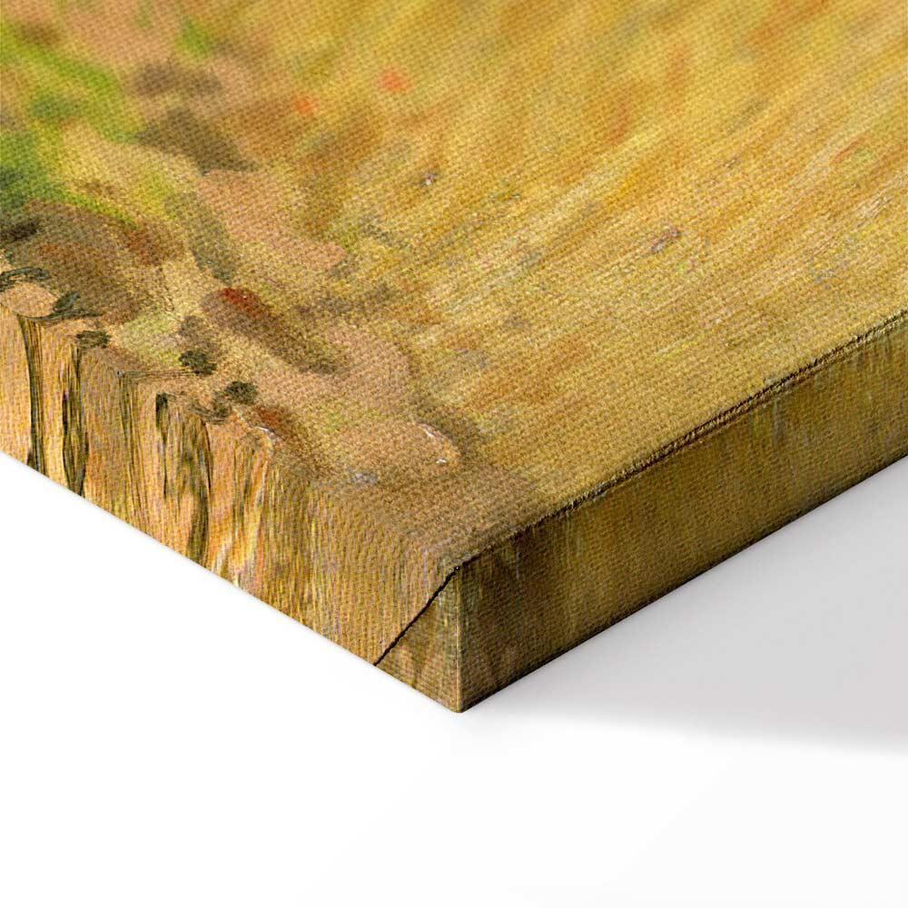 Leinwandbild - Alfred Sisley – Grain fields on the hills of Argenteuil