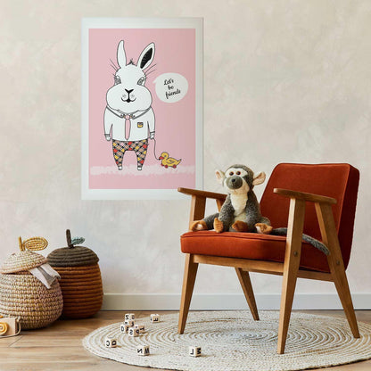 Poster - Rabbit's Friend Artgeist