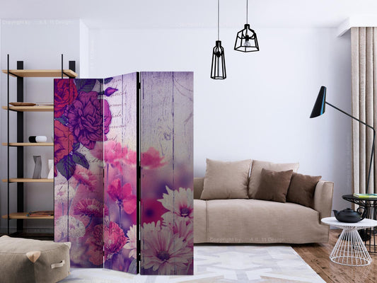 Paravent - Flowers Memories Artgeist
