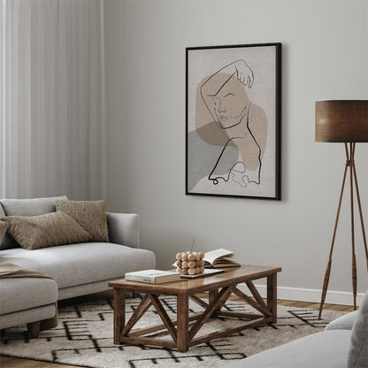 Leinwandbild - Romantic Morning (1 Part) Vertical