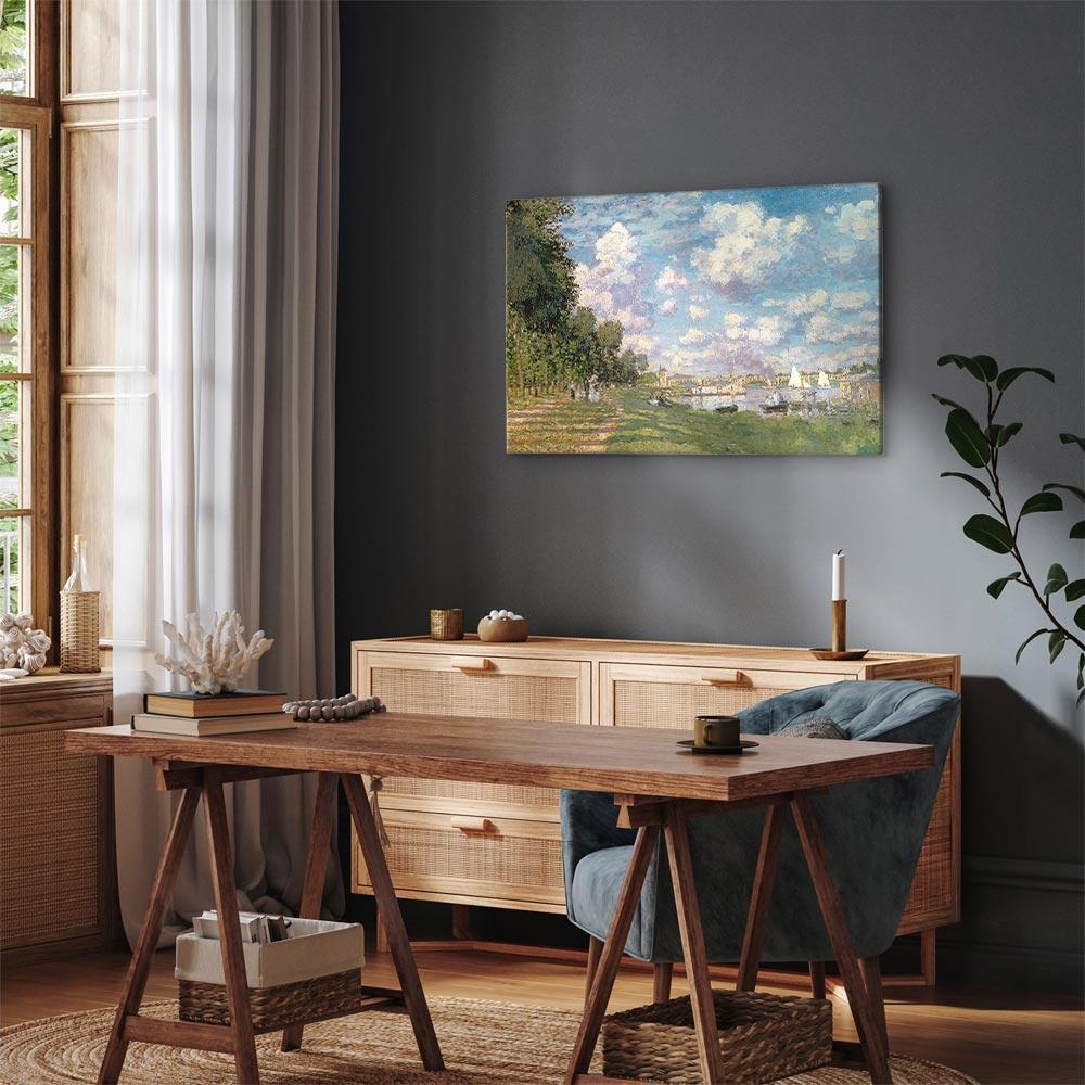 Leinwandbild - Claude Monet – The Port at Argenteuil