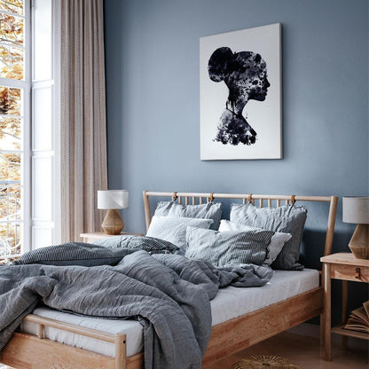 Leinwandbild - Abstract Profile (1 Part) Vertical