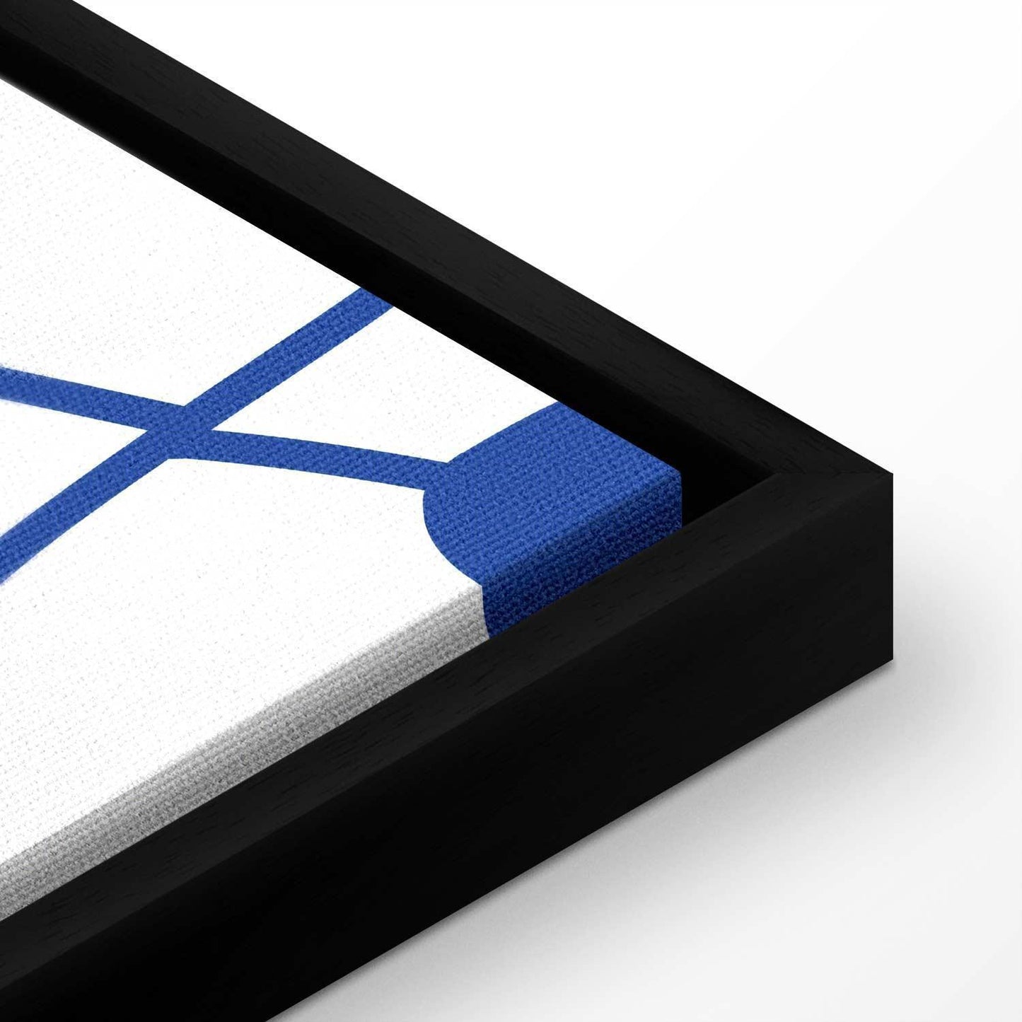 Leinwandbild - Cobalt fern