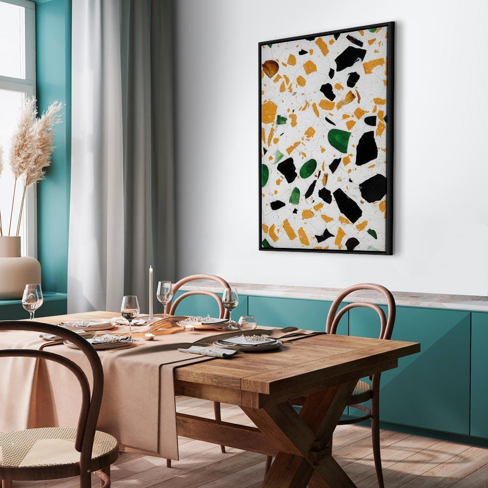 Leinwandbild - Terrazzo (1 Part) Vertical