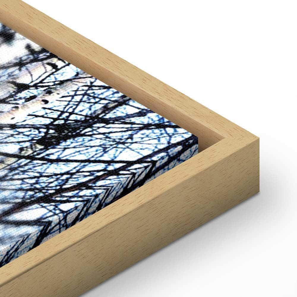 Leinwandbild - Frosty January (1 Part) Vertical