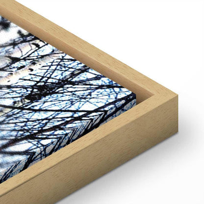 Leinwandbild - Frosty January (1 Part) Vertical