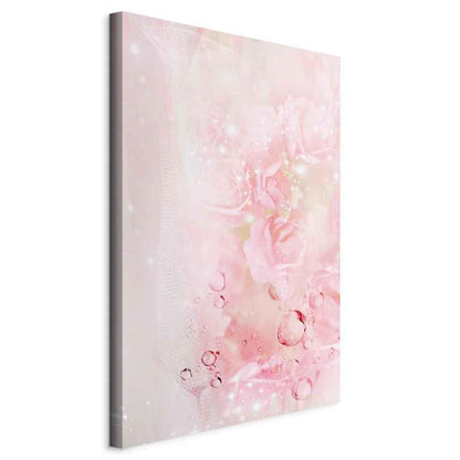 Leinwandbild - Pink Nature (1 Part) Vertical