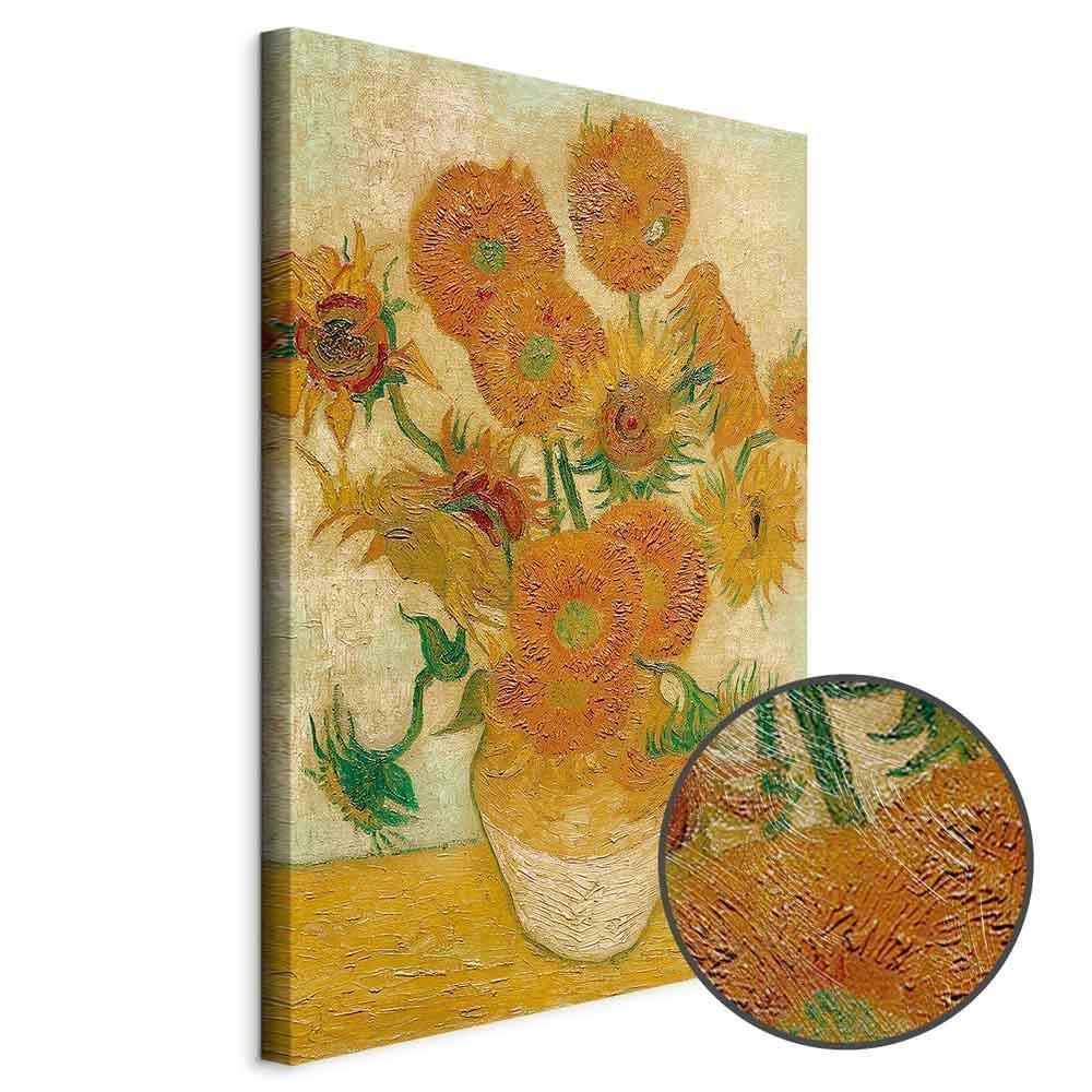 Leinwandbild Sonnenblumen Vincent van Gogh – Impressionistische Meisterwerk