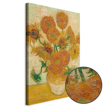 Leinwandbild Sonnenblumen Vincent van Gogh – Impressionistische Meisterwerk