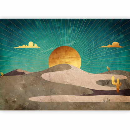 Fototapete - Morning in the Desert