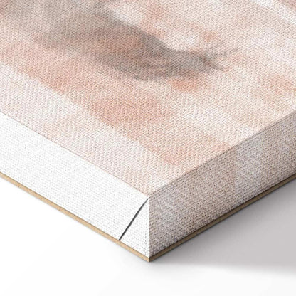 Leinwandbild - Crane in the Morning (1 Part) Vertical