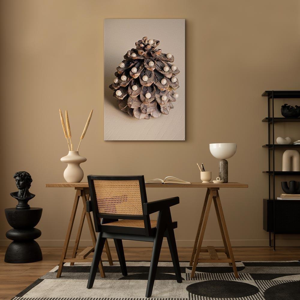 Leinwandbild - Christmas Decoration (1 Part) Vertical