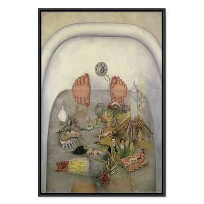 Leinwandbild - Frida Kahlo – What the Water Gave Me