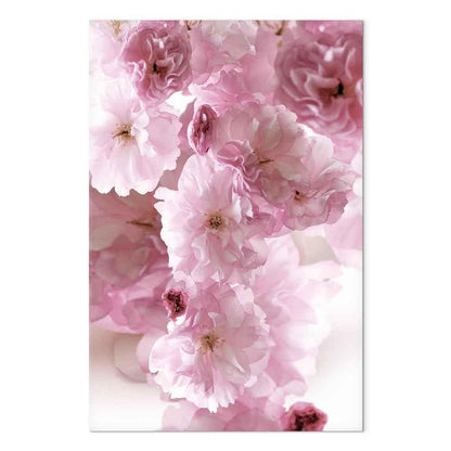 Leinwandbild - Flowery Glamour (1-part) - Flower Petals in Shades of Pink