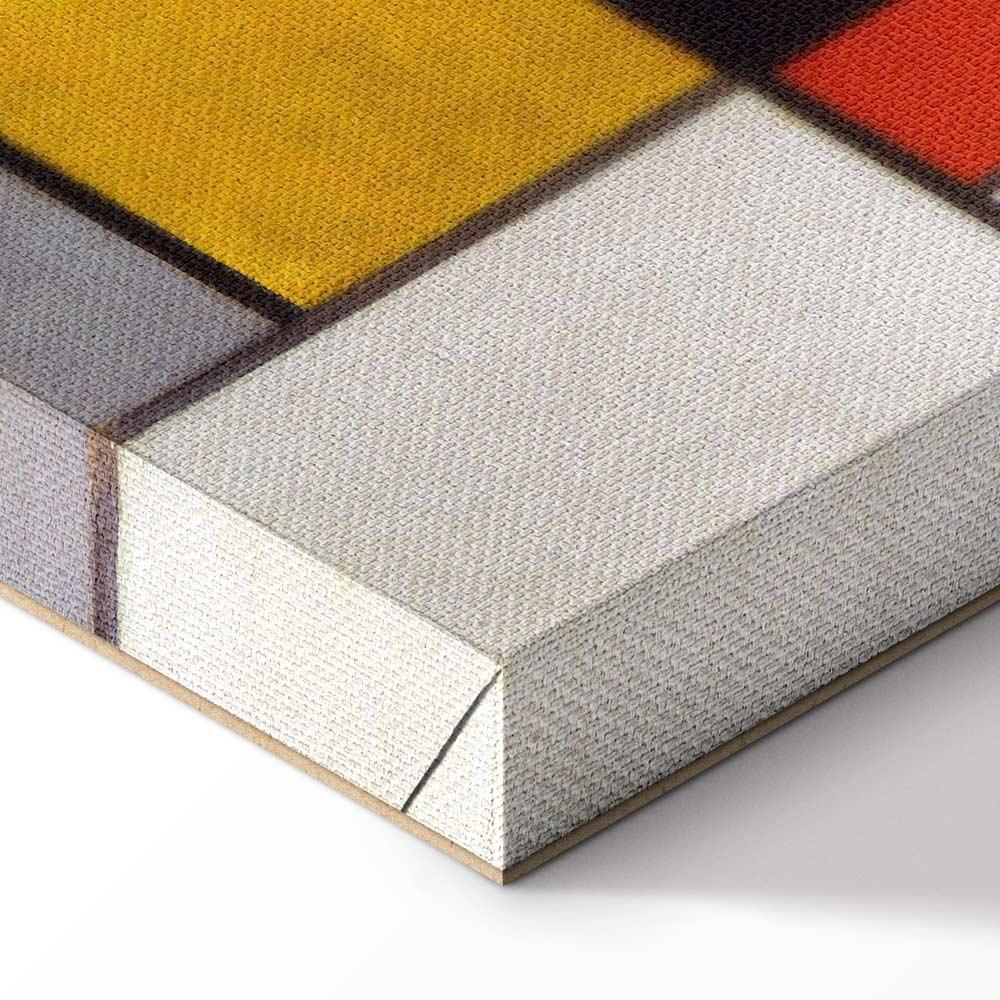Leinwandbild - Piet Mondrian – Composition A