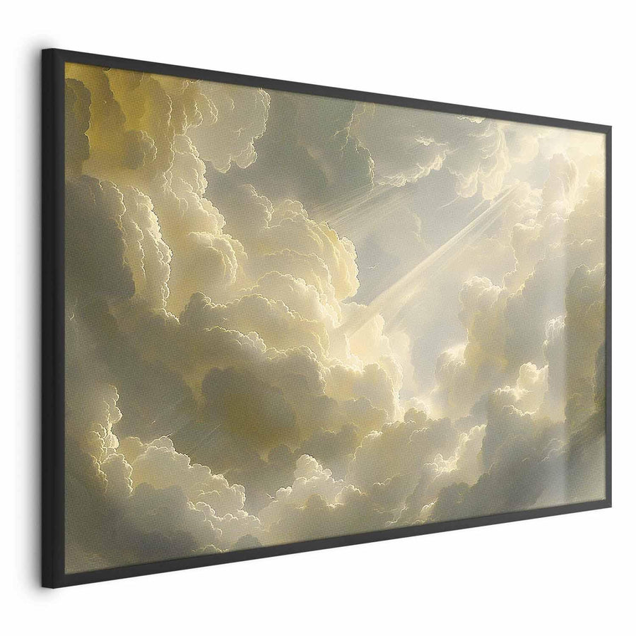 Poster - Fascinating Play of Colors Against the Clouds Artgeist