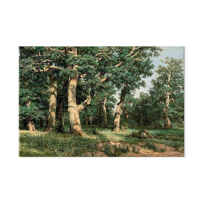 Leinwandbild - Ivan Shishkin – Oak Forest