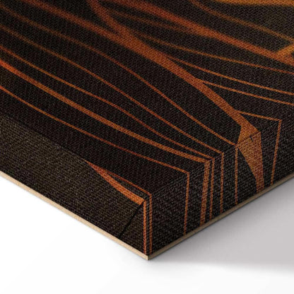 Leinwandbild - Dance of Golden Leaves (1 Part) Wide