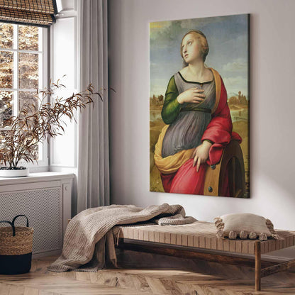 Wandbild XXL - Raphael – Saint Catherine of Alexandria