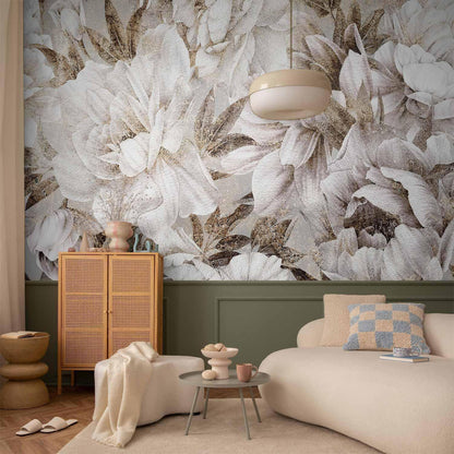 Fototapete Entfaltung des Duftes – Sinnliche Blütenpracht in zarten Farben