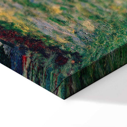 Leinwandbild - Claude Monet – Bridge over a Pond of Water Lilies