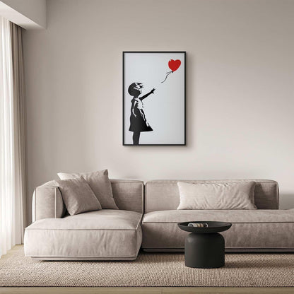 Poster - Girl with a Balloon Artgeist
