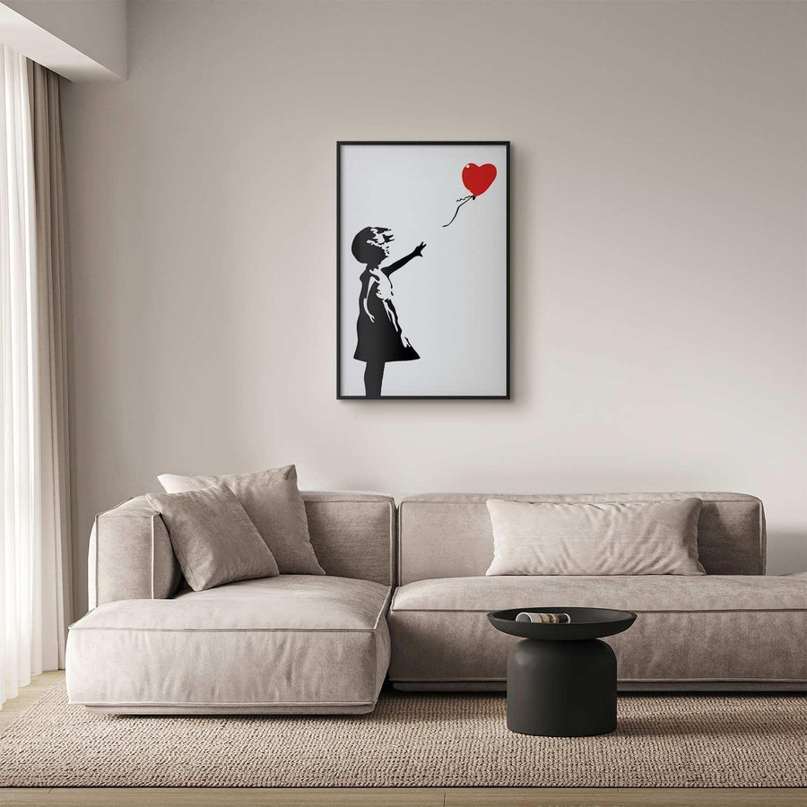 Poster - Girl with a Balloon Artgeist