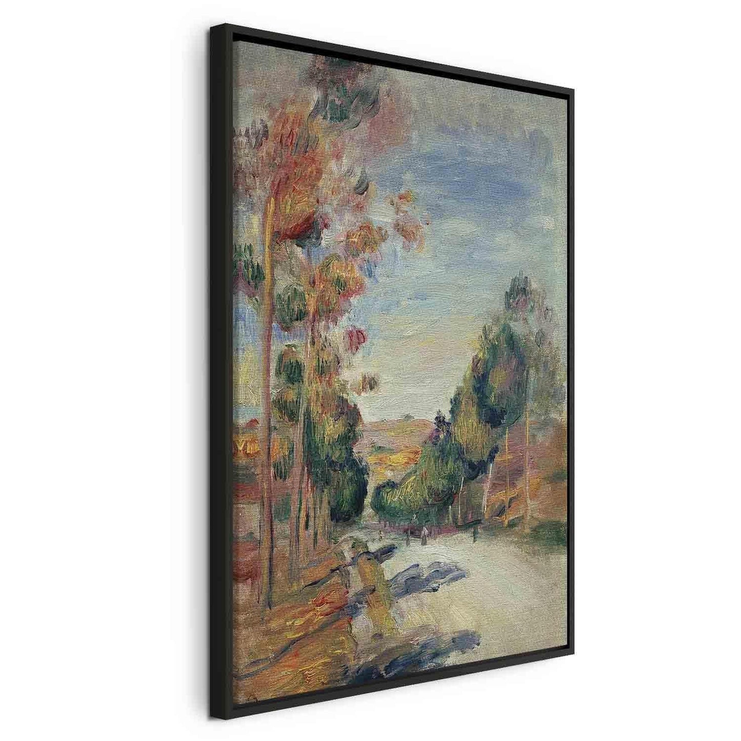 Leinwandbild - Paysage d'Essoyes (Pierre-Auguste Renoir) Artgeist