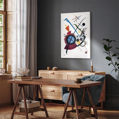 Leinwandbild - Wassily Kandinsky – Violett