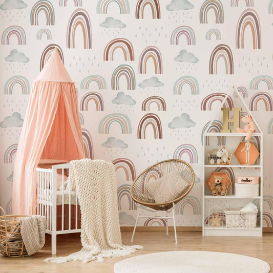 Fototapete - Rainbow After Rain