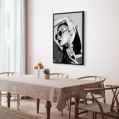 Leinwandbild - Stylish Lady (1 Part) Vertical