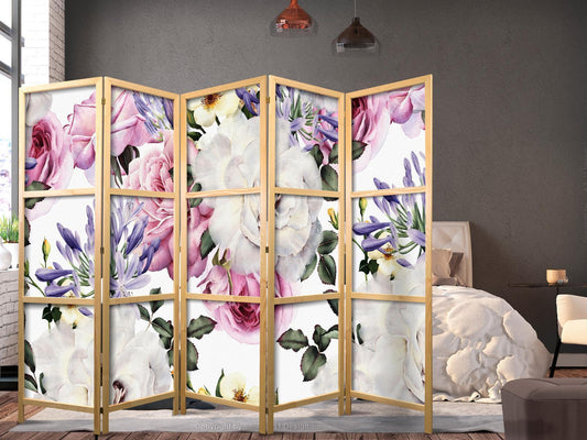 Japanischer Paravent - Floral Glade II Artgeist