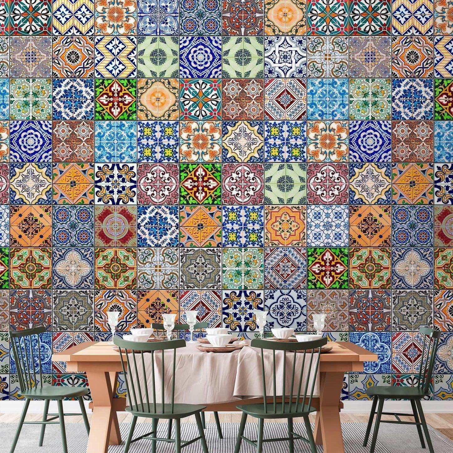 Tapete - Colorful Mosaic