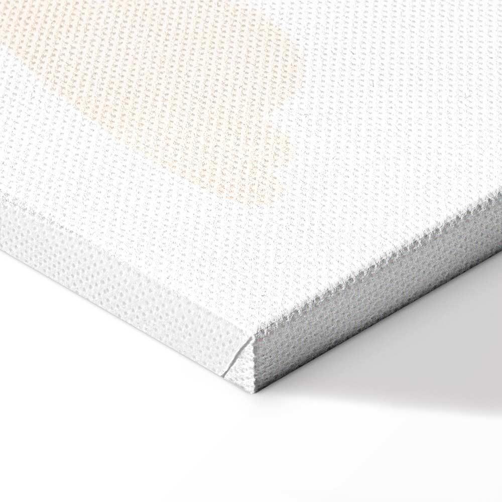 Leinwandbild - Sky with Balloons - Balloons in Subdued Colors Flying in the Sky Among Clouds Rainbows and Stars