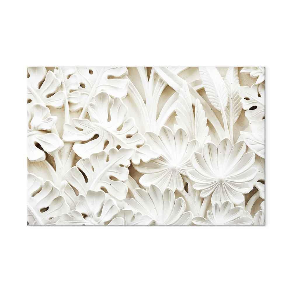 Leinwandbild - Ceramic Leaves (1 Part) Wide