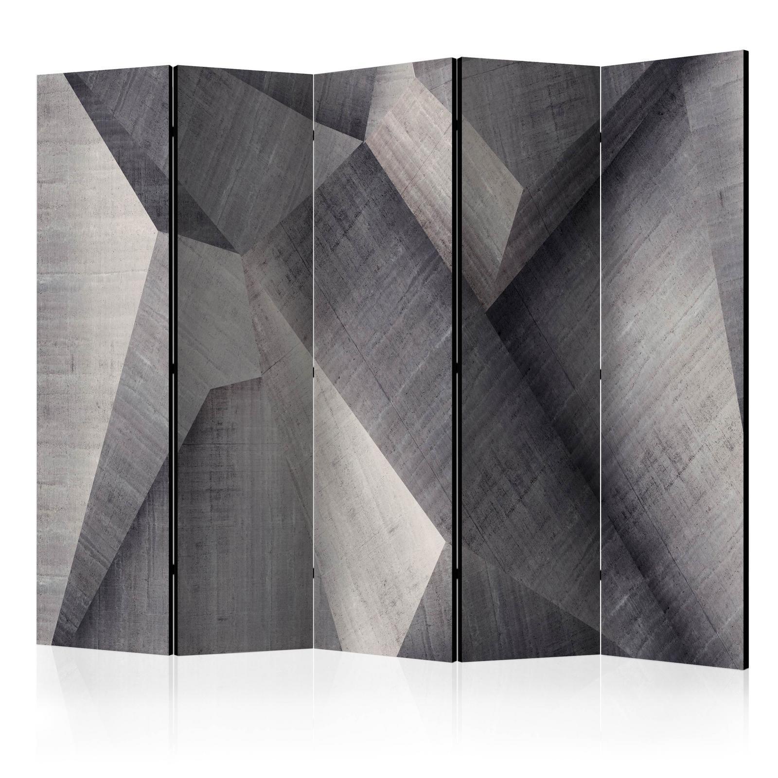 Paravent - Abstract concrete blocks II Artgeist