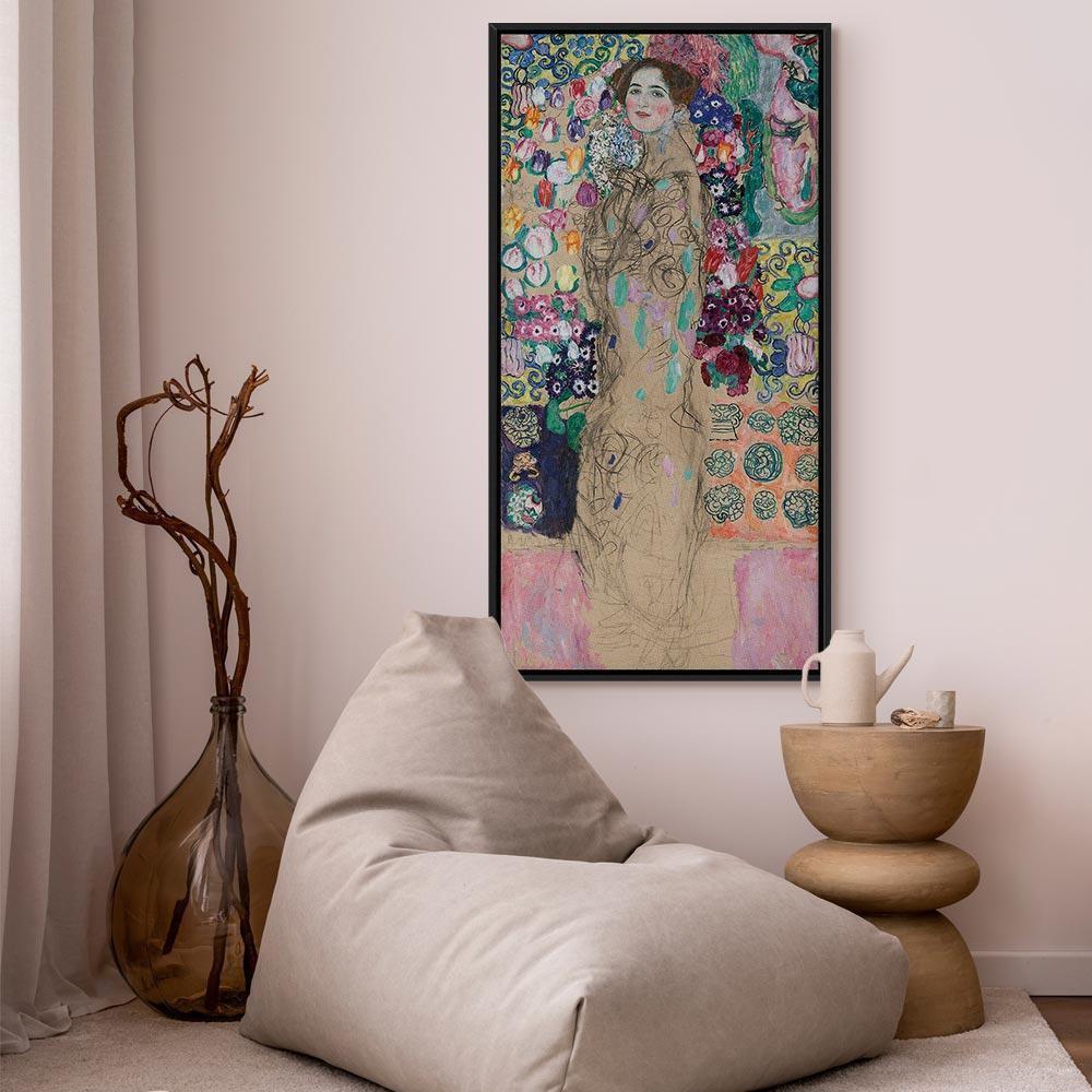 Leinwandbild - Gustav Klimt – Posthumous Portrait of Ria Munk III