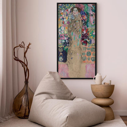 Leinwandbild - Gustav Klimt – Posthumous Portrait of Ria Munk III