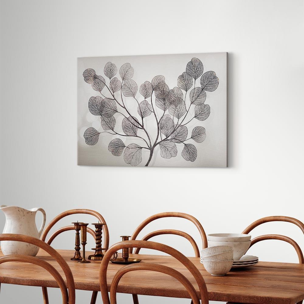 Leinwandbild - Leaves in the Wind (1 Part) Wide