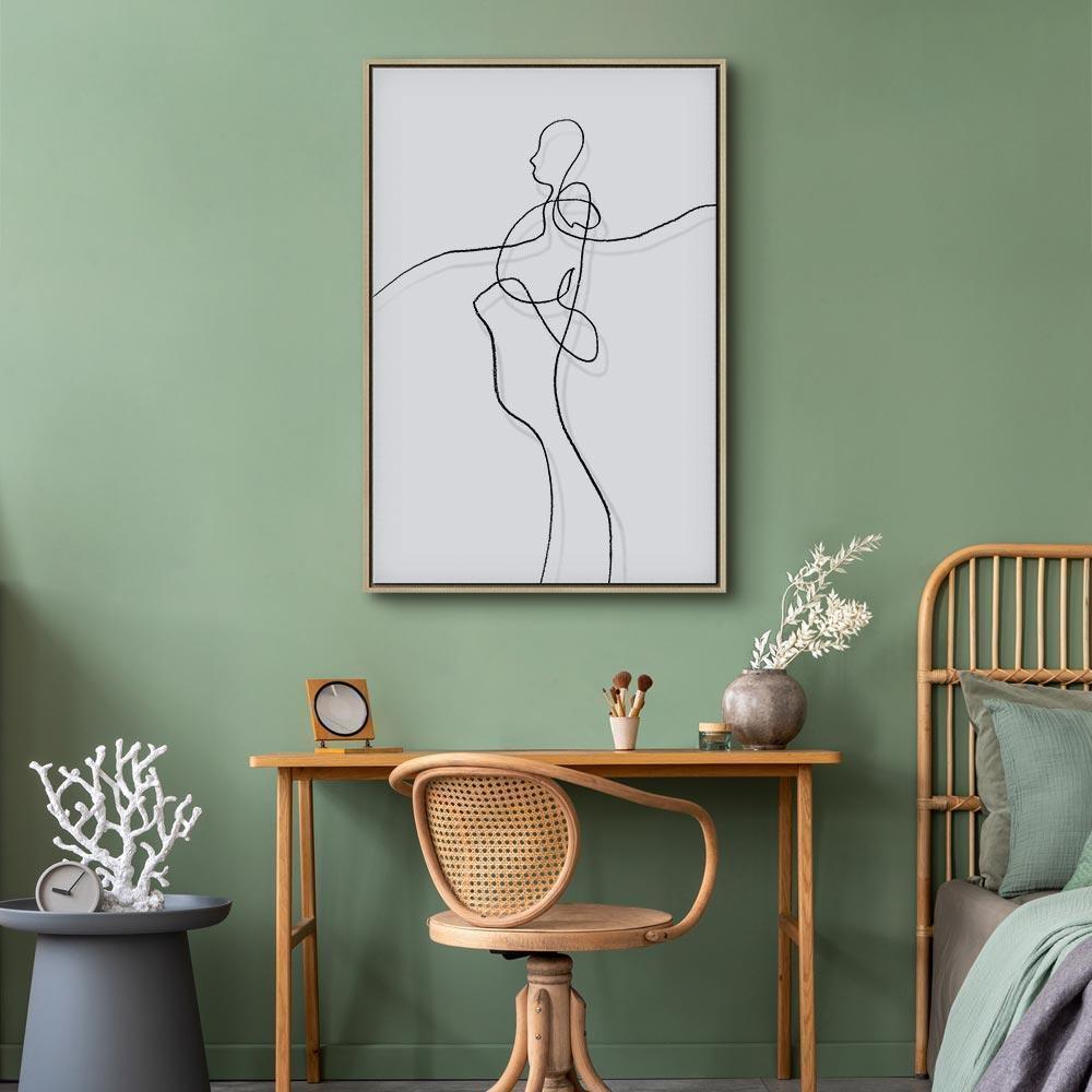 Leinwandbild - My Soul (1 Part) Vertical