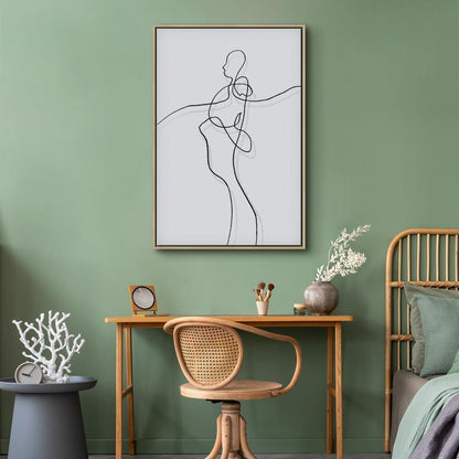 Leinwandbild - My Soul (1 Part) Vertical