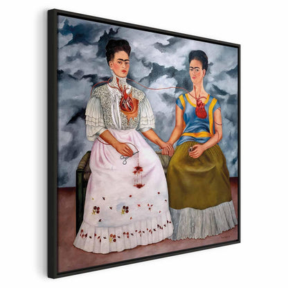 Leinwandbild - Frida Kahlo – The Two Fridas