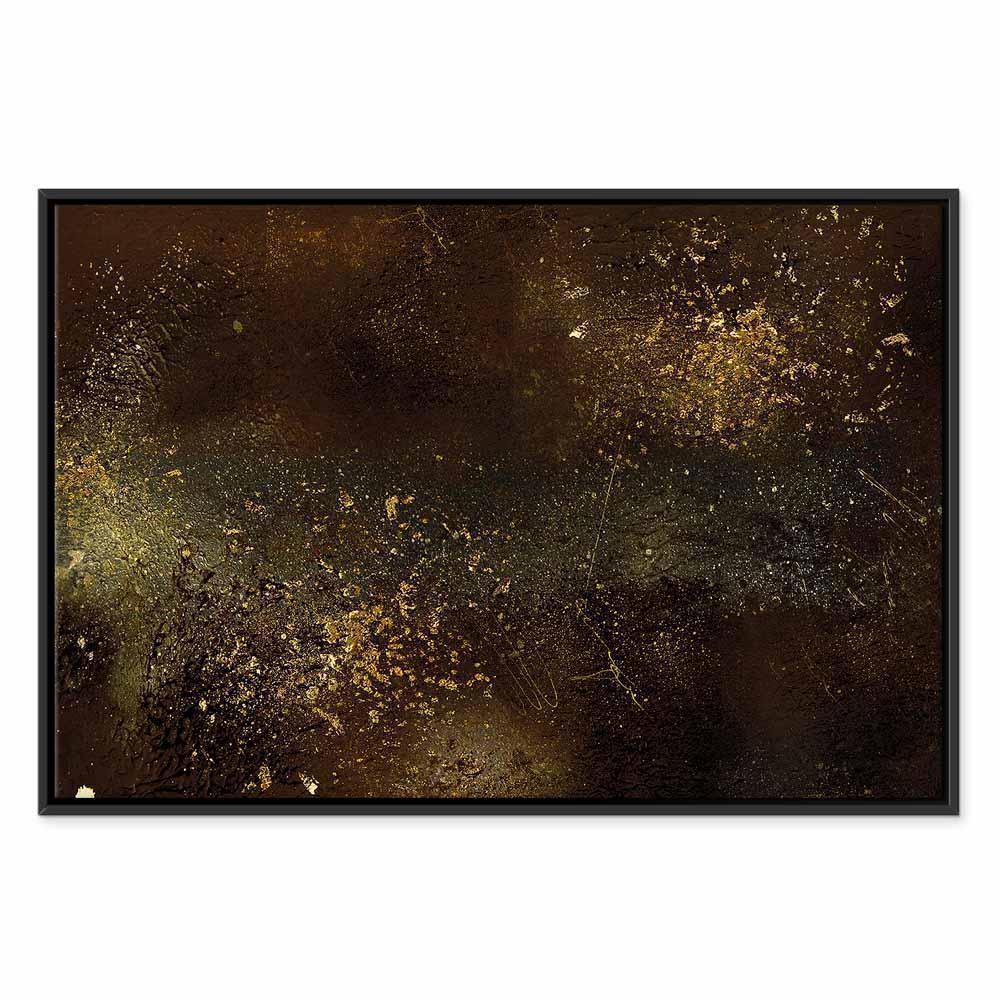 Leinwandbild - Golden Constellation (1 Part) Wide