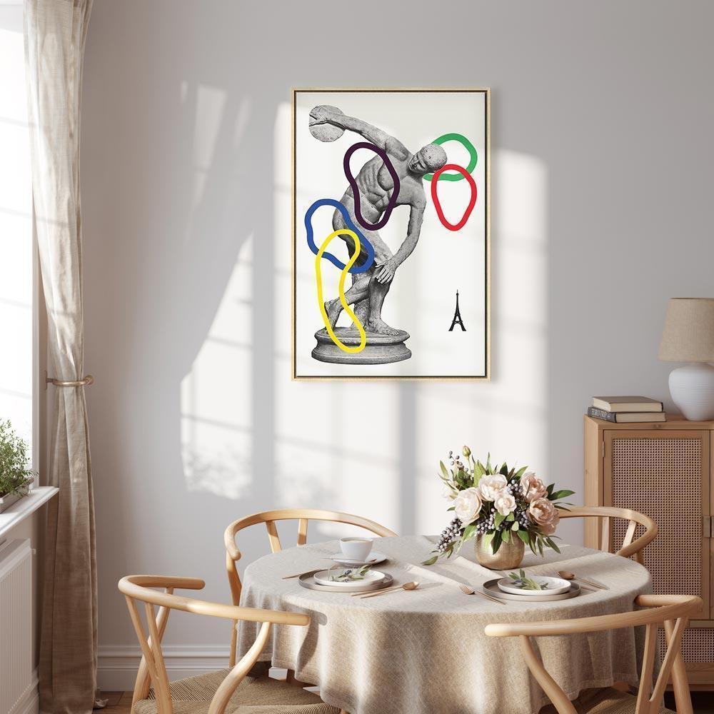 Leinwandbild - Collage Graphic