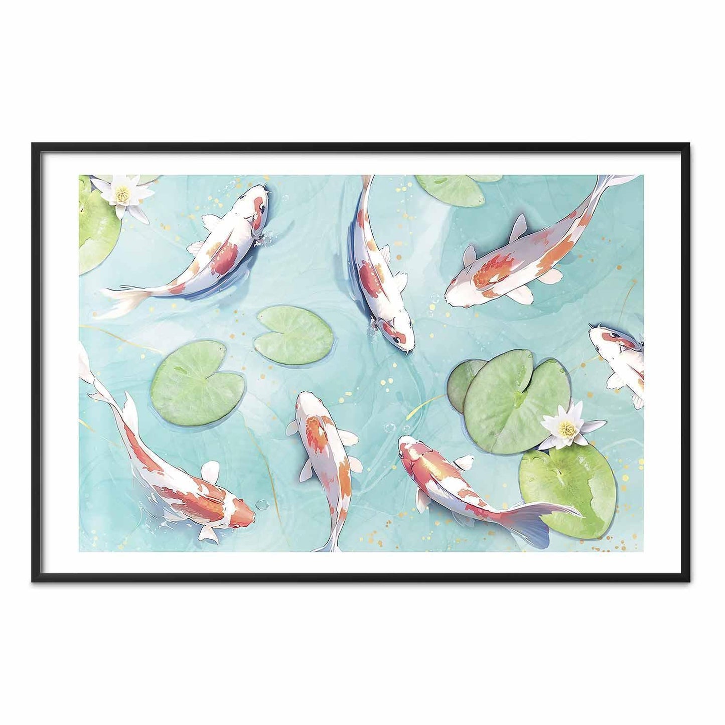 Poster - Pond in Japan