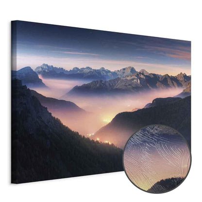 Leinwandbild - Mountain Breath (1 Part) Wide - First Variant