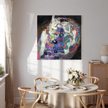 Leinwandbild - Gustav Klimt – Virgin