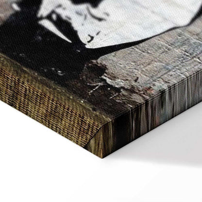 Leinwandbild - Mario and Cop by Banksy