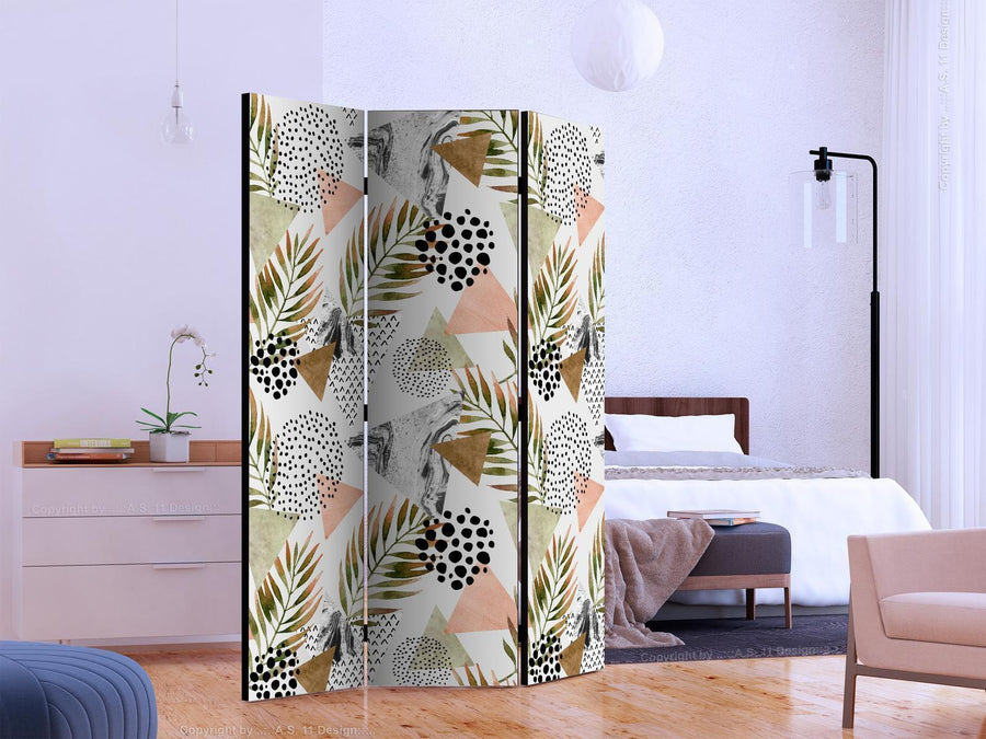 1 Paravent - Exotische Eleganz Artgeist